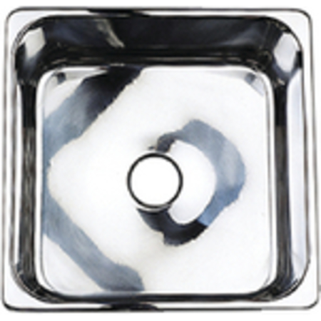 SCANDVIK 10217 Rectangular Stainless Steel Mirror Finish Sink 10217